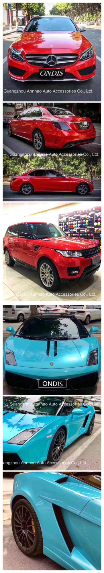 Onids New Product Auto Decal 1.52*18m Size Magic Car Body Wrap Vinyl Film