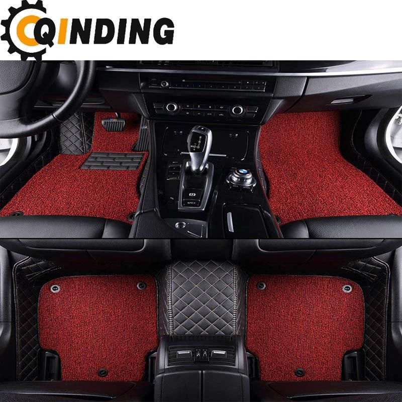 Basics 4-Piece Thick Flexible Rubber Car Floor Mats