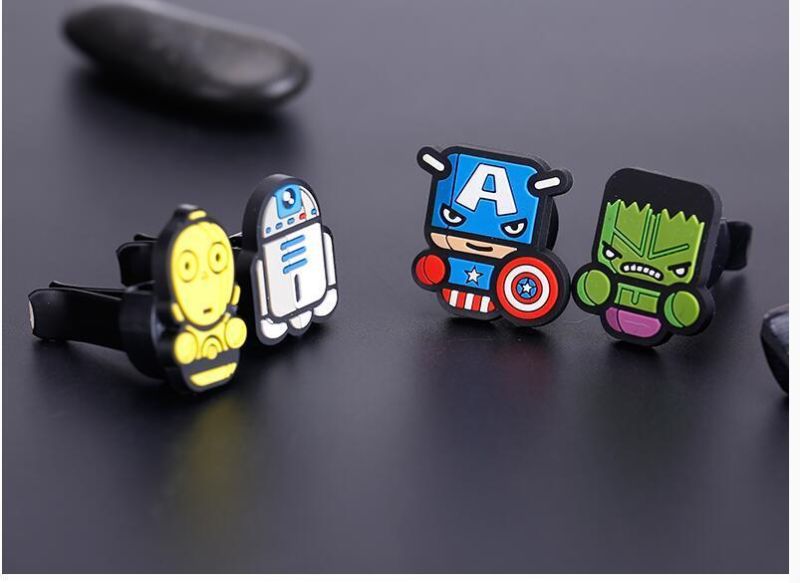 Wholesale Cartoon Air Freshener Perfume Car Air Vent Diffuser Car Vent Outlet Clip