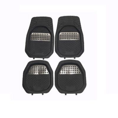 4PCS Universal PVC Car Floor Mat