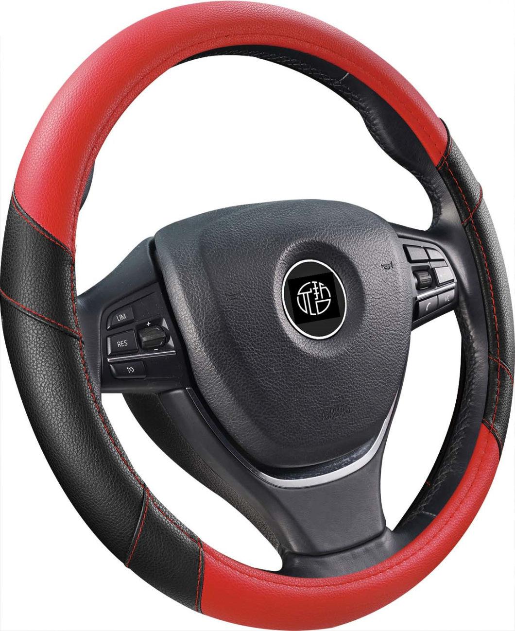 Imitation Leather Steering Wheel Cover for Toyota Volkswagen