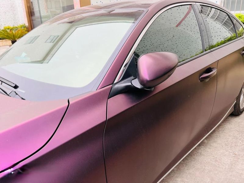 Ultra Matte Pinot Noir Purple PVC Car Sticker