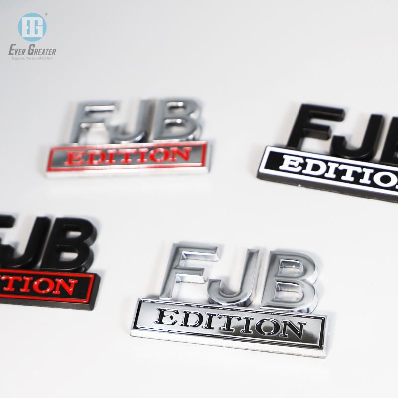 Custom Fjb Emblems for Car with Over 25 Years Experience and ISO Certs