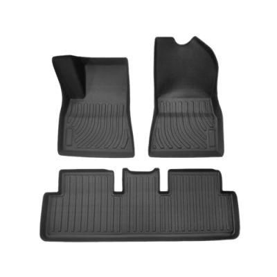 Waterproof Rubber Floor Feet Carpet Car Mat for Tesla Model 3 2021