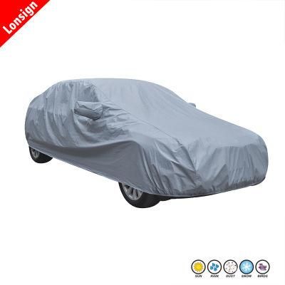 Good Breathable Classic Polyester Dustproof Car Cover