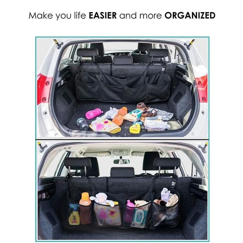 Car Storage Bag Car Trunk Organizer Multi-Pocket Car Backseat Storage Chest Organizer Storage Bag Car Accessories Wyz20492