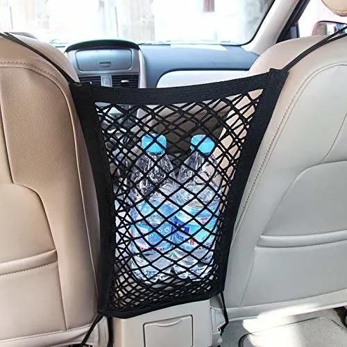 Car Accessory Seat Storage Mesh Organizer