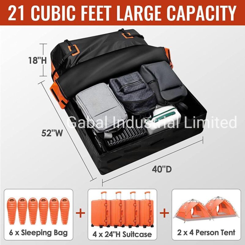 SUV Car Roof Bag with Waterproof Lamination