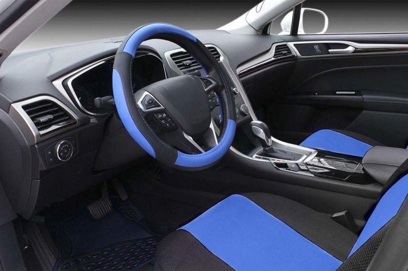 Leather Auto Car Steering Wheel Cover