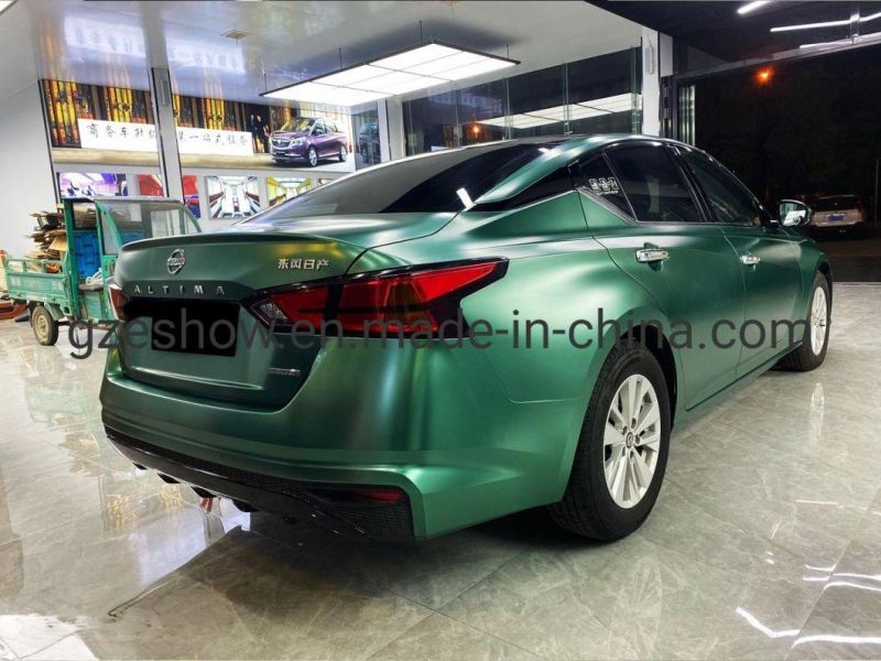 Pearl Metallic Gemstone Green Color Changing Car Wrap Vinyl Film