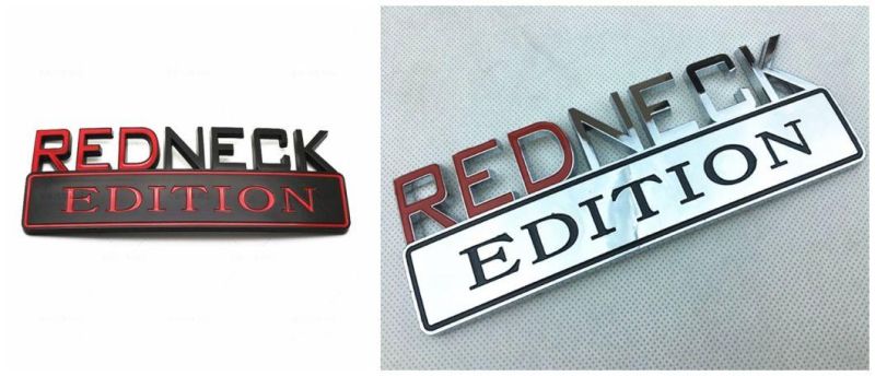 Shitbox Edition Emblem for Chevrolet Silverado Chevy Camaro Emblem Fender Badge Decal Sticker Logo Car Accessories Car Parts Decoration ABS Plastic Big Size