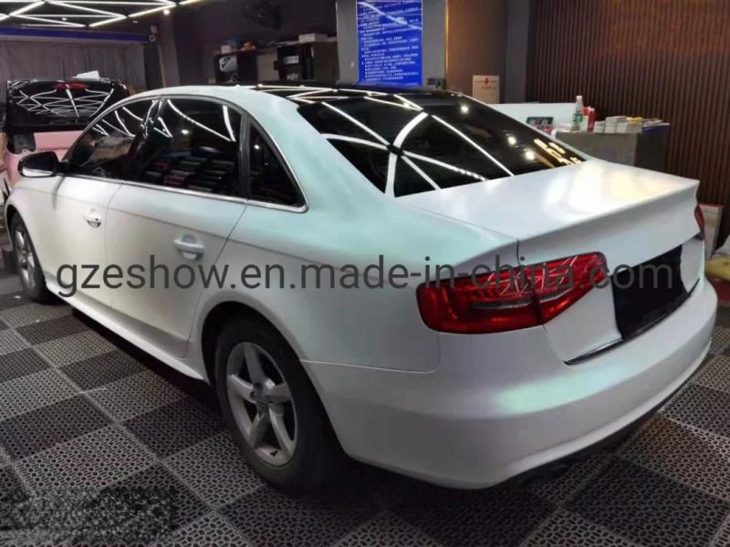 Satin Magic White Car Wrap Vinyl Film for Car Decoration