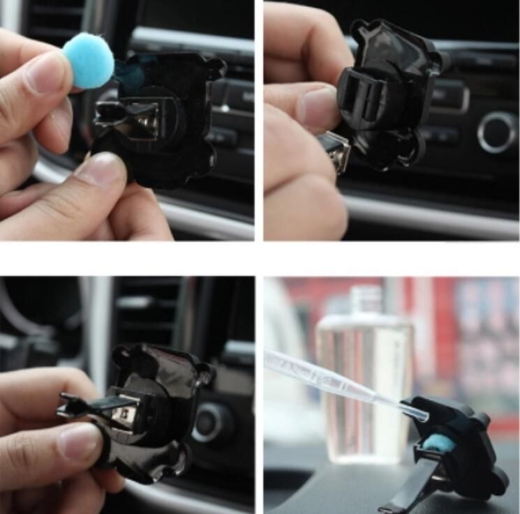 Wholesale Cartoon Air Freshener Perfume Car Air Vent Diffuser Car Vent Outlet Clip