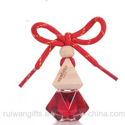 Car Glass Perfume Bottle Pendant for Car Air Freshener