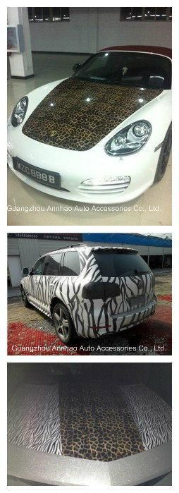 Leopard Skin Car Wrap Vinyl New Sticker with Bubble Free for Decoration