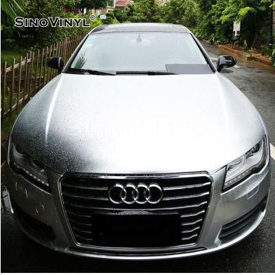 SINOVINYL 1.52x18m Auto Sticker Decal China Chrome Matte Car Film Auto Vehicle Wrapping Film