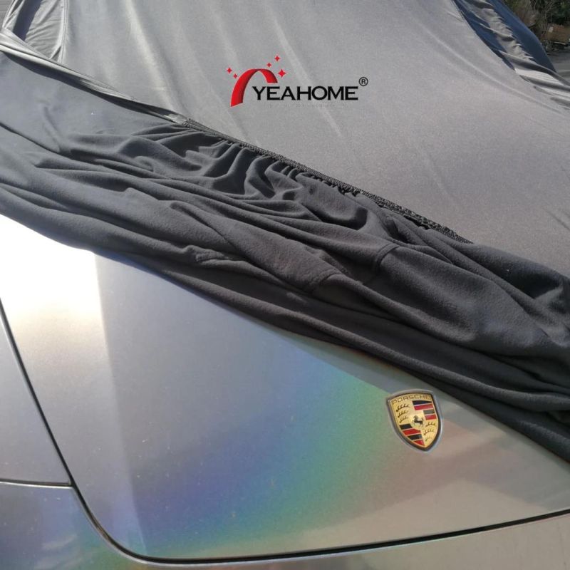 Shiny 2-Side Stretch Indoor Car Cover Universal Fits for SUV