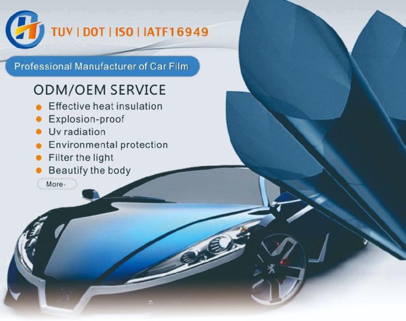 Highly Clear Effective Ultraviolet Ray Protection Auto UV Membrane Car Window Tint Film