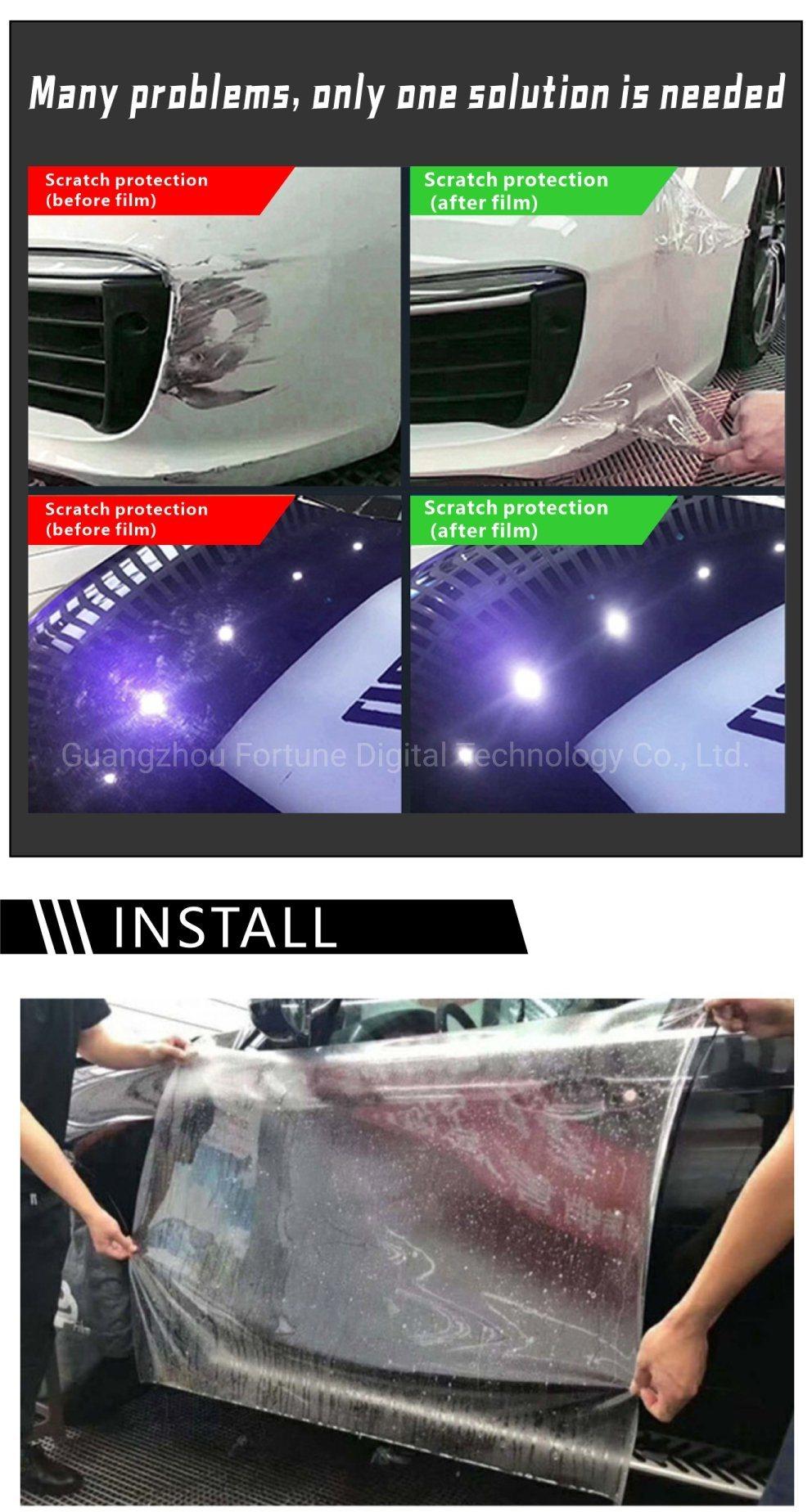 Outdoor Car Body Paint Protection Film TPU Ppf Film