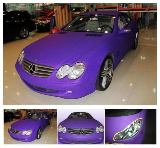 Car Accessories PVC Self Adhesive Glitter Vinyl Wrap Film