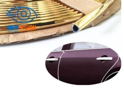 PVC Car Door Edge Guards Edging Strip Chrome Moulding Trim Interior Accessories for Cars