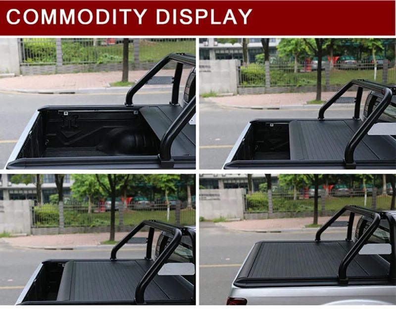 for Ford Chevrolet Toyota Pickup Roller Lid Truck Electric Aluminium Alloy Tonneau Cover