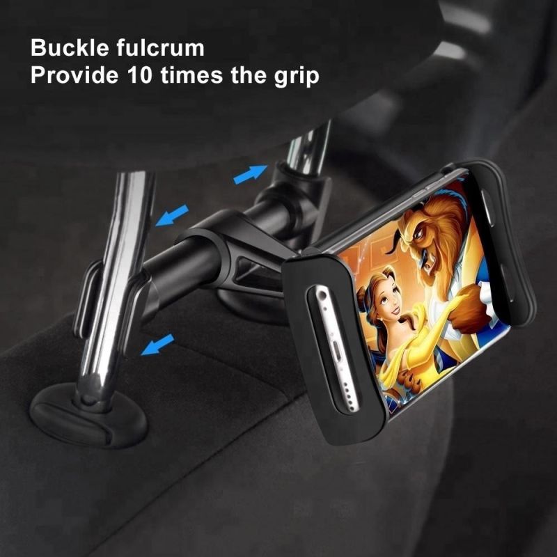 MOQ 1PC Plastic Car Phone Tablet Holder for Backseat Pillow