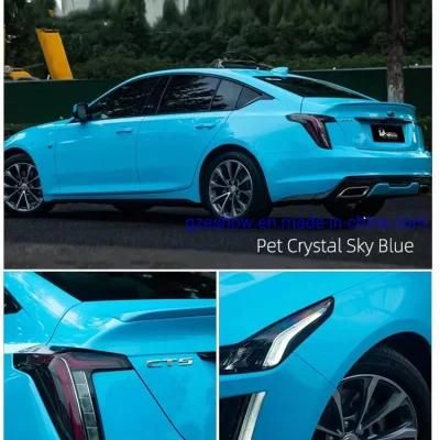 Multicolor Gloosy Crystal Car Film