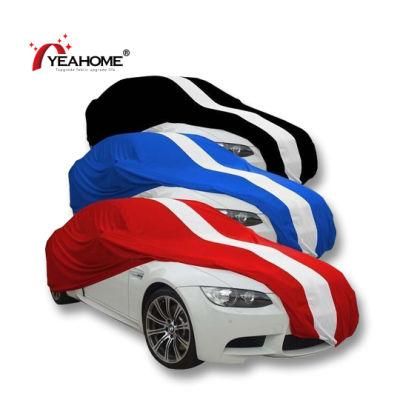 Fashion Color Car Covers Stretchable Dust-Proof Breathable Auto Cover Indoor