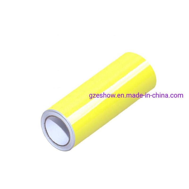 Lemon Yellow Glossy Car Vinyl Wrap Sticker