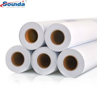 Hot Sale White Glue Self Adhesive Vinyl Rolls for Printing