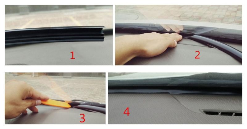 EPDM Rubber Glazing Windshield Seal for Car, Boat