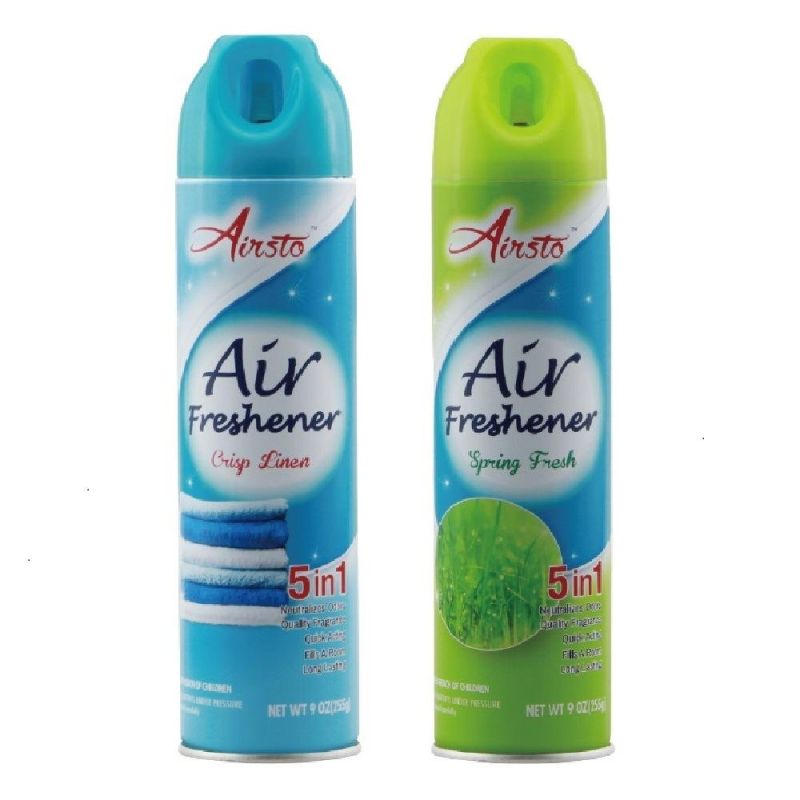 300ml Eco-Friendly Aerosol Air Freshener Vanilla Flower Scent for Home/Car/Office