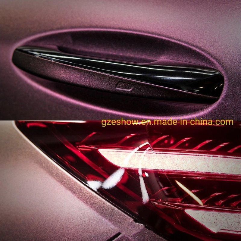 Matte Gradient Series Purple Car Film