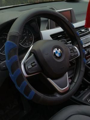 Car Steering Wheel Cover Hand Sewn Color Design with Best Quality