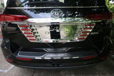 Hot Advertising License Cover with LED for Fortuner 2016-on