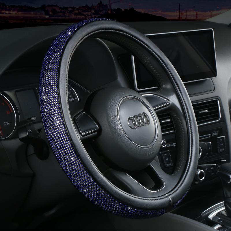 Summer Cool Ice Silk Automobile Car Steering Wheel Cover