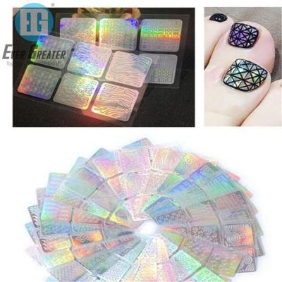 ODM OEM Adhesive Eco Hologram Custom Sticker Vinyl Label Printing Hologram Sticker