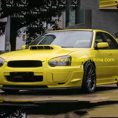 Crystal Lemon Yellow Film Car Body Decoration Film