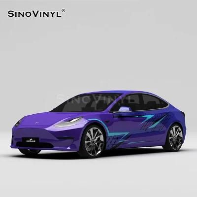 SINOVINYL Car Wrap Vinyl For Car Decoration Printable Waterproof Film For Car Body