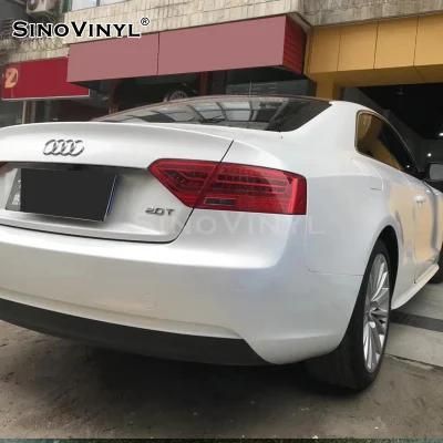 SINOVINYL Removable Easy To Wrap Glossy Magic White Color Changing Auto Wrap Film