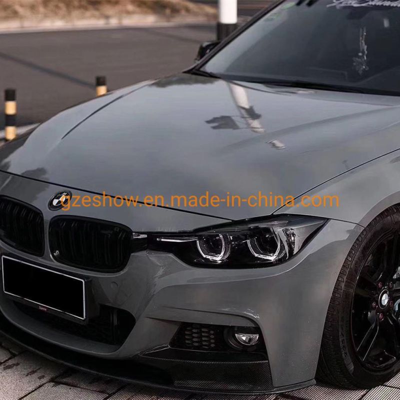 Crystal Glossy Grey Car Body Film Vinyl