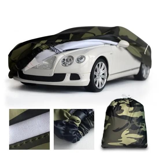 Universal Rain Protection Anti-Scratch Sunshade Camouflage Waterproof Auto Car Cover