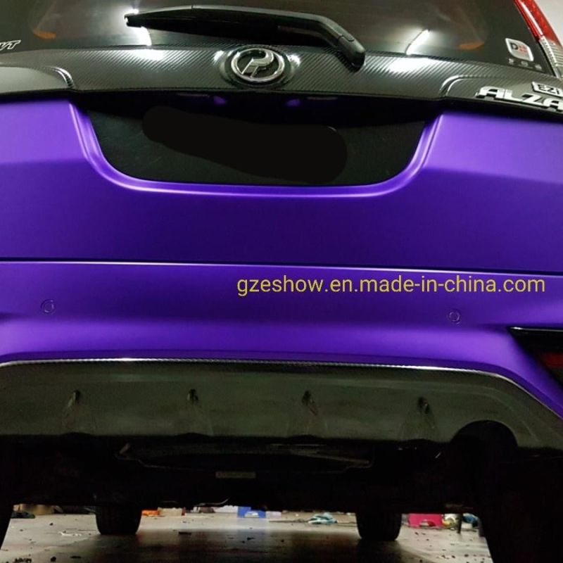 Matte Purple Self Adhesive Film for Car Body