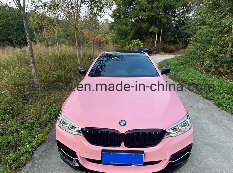 Matte Pale Pink Car Wrap Film Paint Protection Film