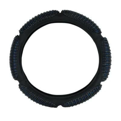 Universal Black Car Steering Wheel Cover for South America Market