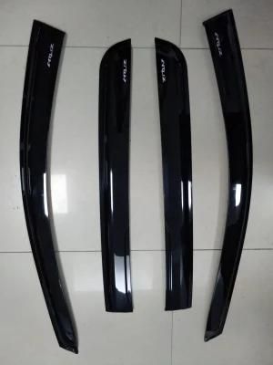 Injection Black Sun Visors Window Visors for Toyota Rush 2018