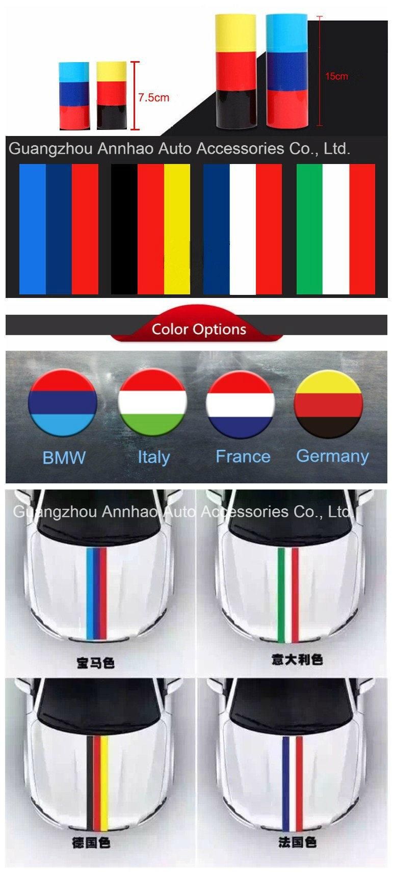 15cm*25m Size Three Colors Tape Car Decal Vinyl Sticker