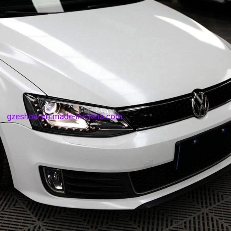 Brushed Pearl White Auto Sticker Wrap Vinyl