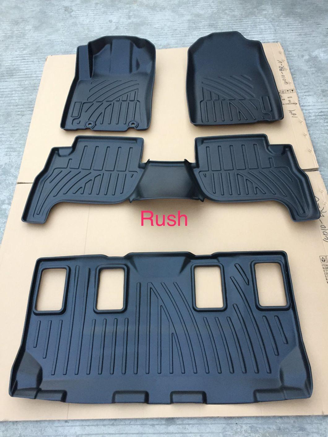 No Smelling Waterproof Tpo 3D Floor Mat for Toyota Rush 2018